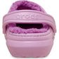 Crocs Classic Lined Thermoplastic Women's Hydrangea Clogs