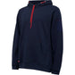 Hard Yakka Men's Brushed Fleece Hoodie in Navy