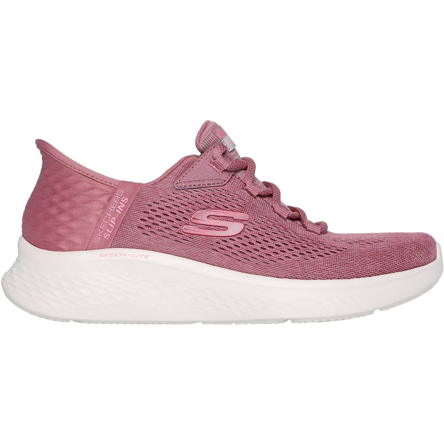Skechers Women's Skech-Lite Pro Natural Trainer in Dark Mauve