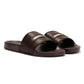Penguin Paradise Men's Chocolate Slides