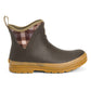 Muck Boots Women's Originals Ankle Wellingtons in Brown/Plaid/Gum