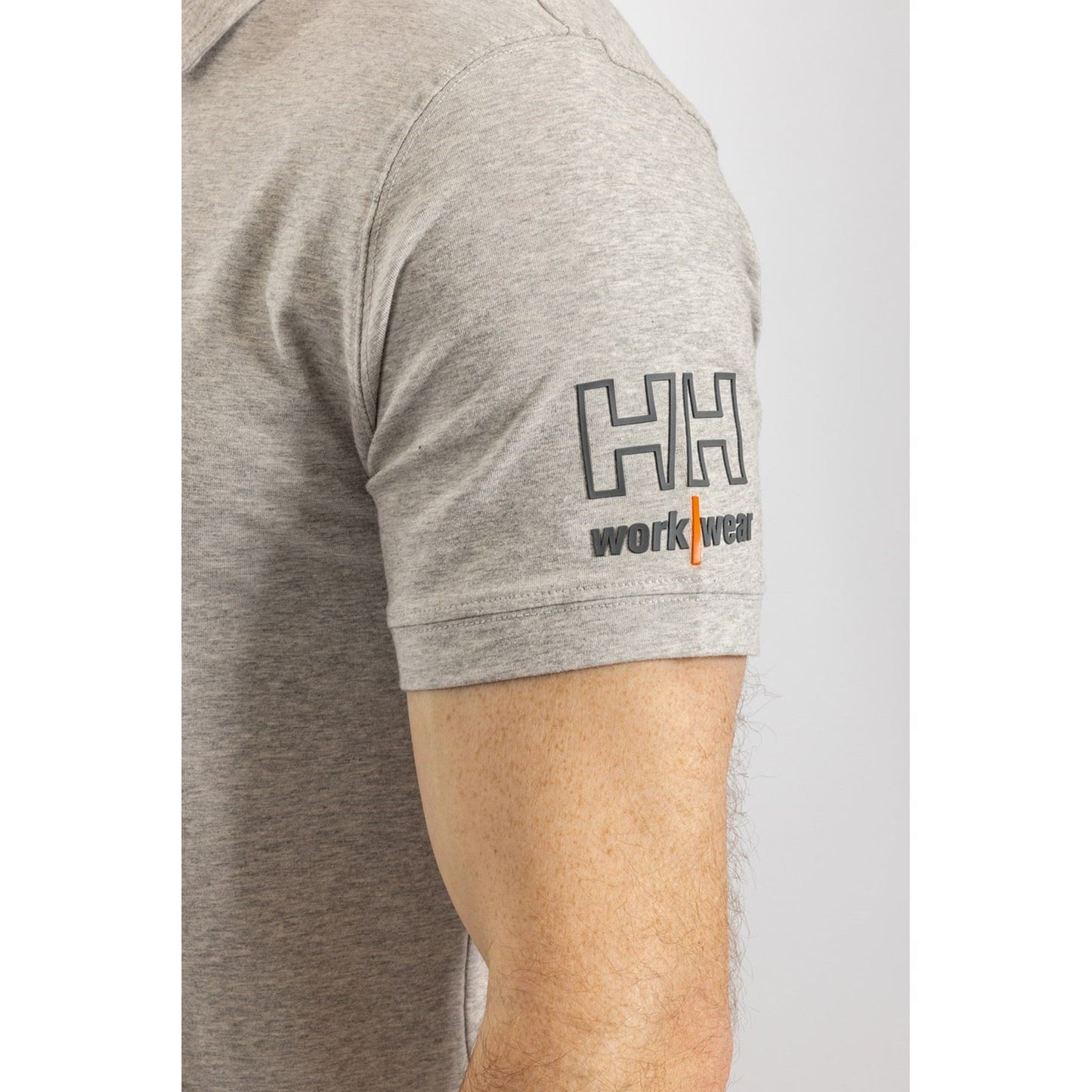 Helly Hansen Workwear Men's Kensington Polo in Grey Melange