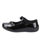 Hush Puppies Christina Patent Leather Youth Black Shoes