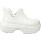 Crocs Women's Stomp Shorty Boot in Linen
