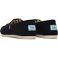 TOMS Alpargata Cotton Women's Black Shoes