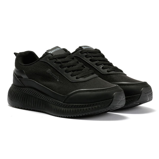 Bench Doverstone Men's All Black Trainers