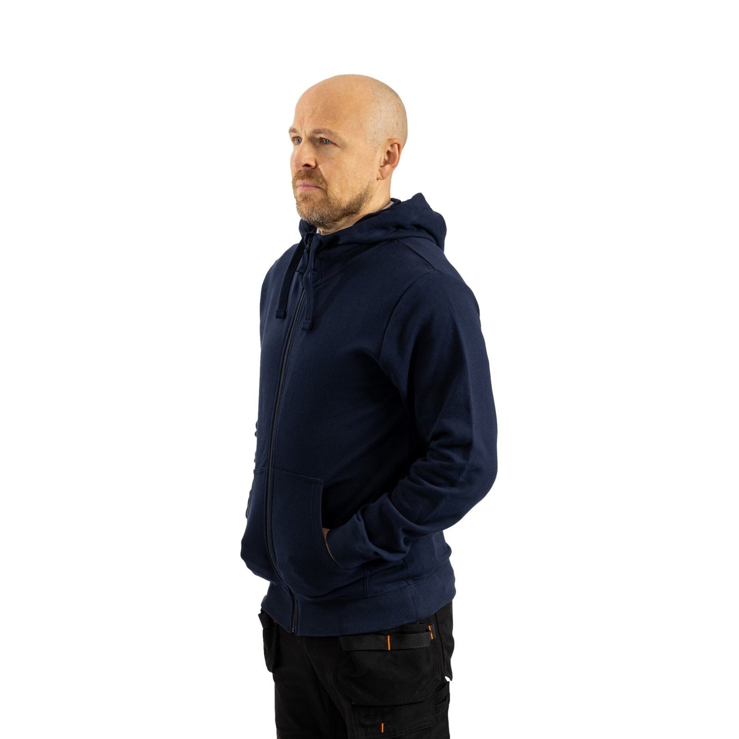Helly Hansen Workwear Men's Manchester Zip Hoodie in Navy