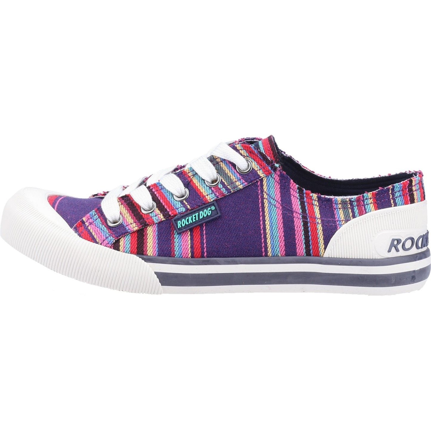 Rocket Dog Women's Jazzin Trainer in Purple Multi
