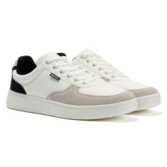 Bench Grainger Men's White/Grey Trainers