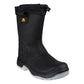 Amblers Safety Men's FS209 Water Resistant Pull On Safety Rigger Boot in Black