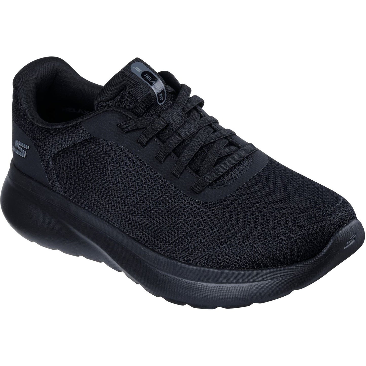 Skechers Go Walk Arch Fit N-Joy Cullman Textile Men's Black Trainers