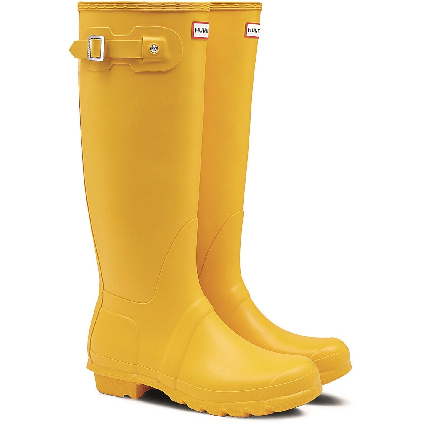 Hunter Women's Original Tall Wellington Boots in Yellow