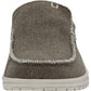 HEYDUDE Mikka Braided Textile Men's Fossil Loafers