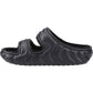 Crocs Women's Classic Cozzzy Overpuff Sandal in Black