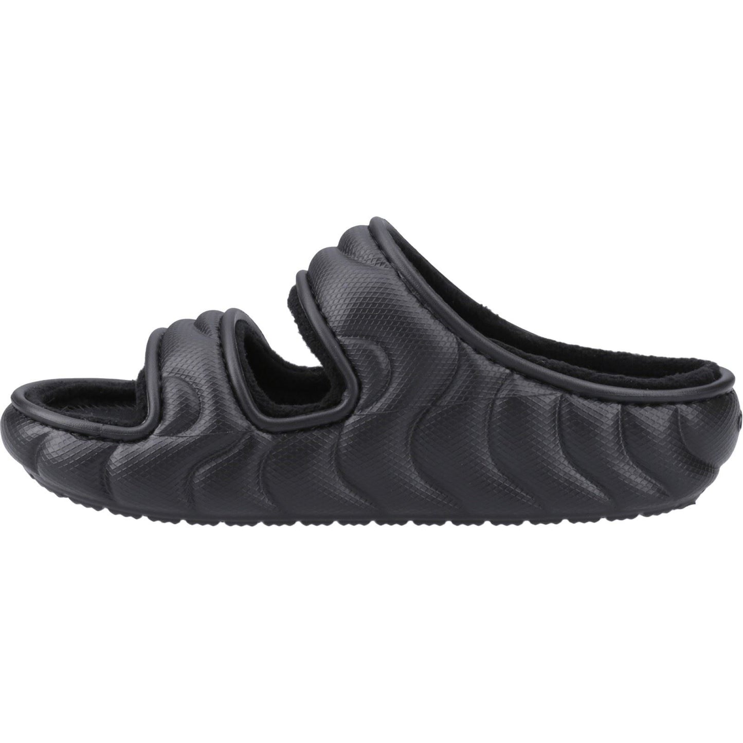 Crocs Women's Classic Cozzzy Overpuff Sandal in Black