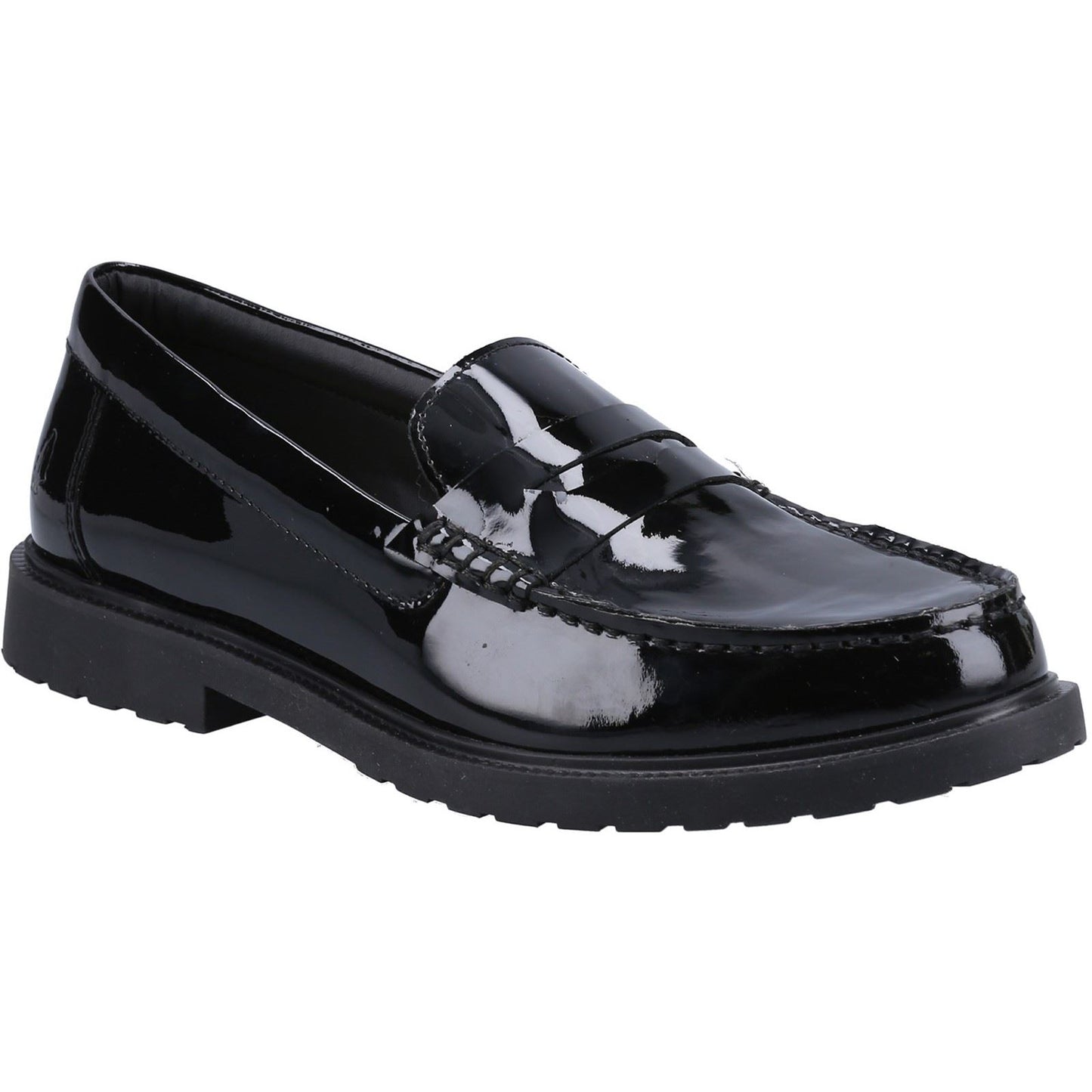 Hush Puppies Women's Verity Shoe in Patent Black