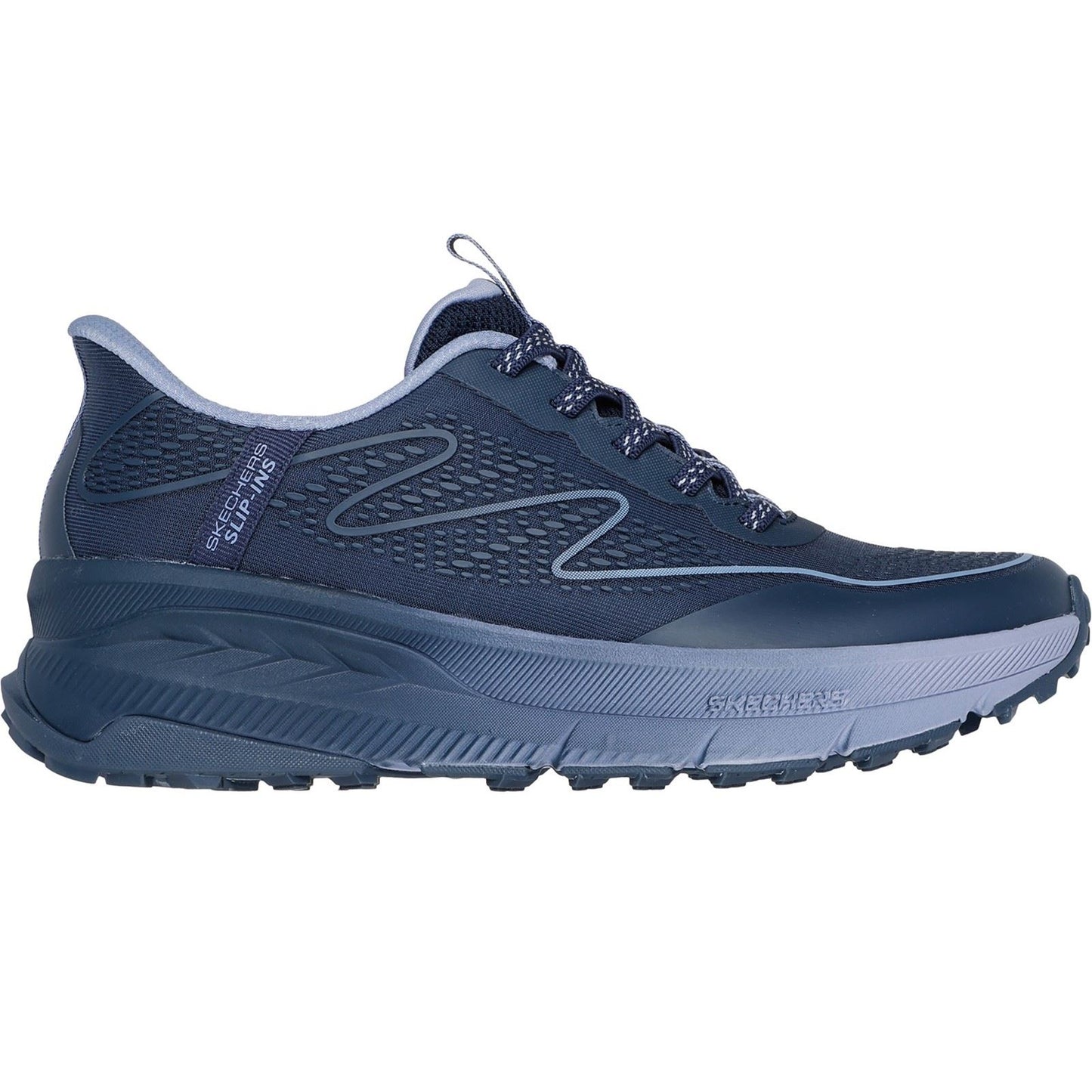 Skechers Women's Switch Back Mist Hiking Shoes in Navy