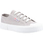 Superga Women's 2630 Stripe Trainer in Grey Colomba