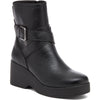 Rocket Dog Jimmy Bangor Polyurethane Women's Black Heeled Ankle Boots