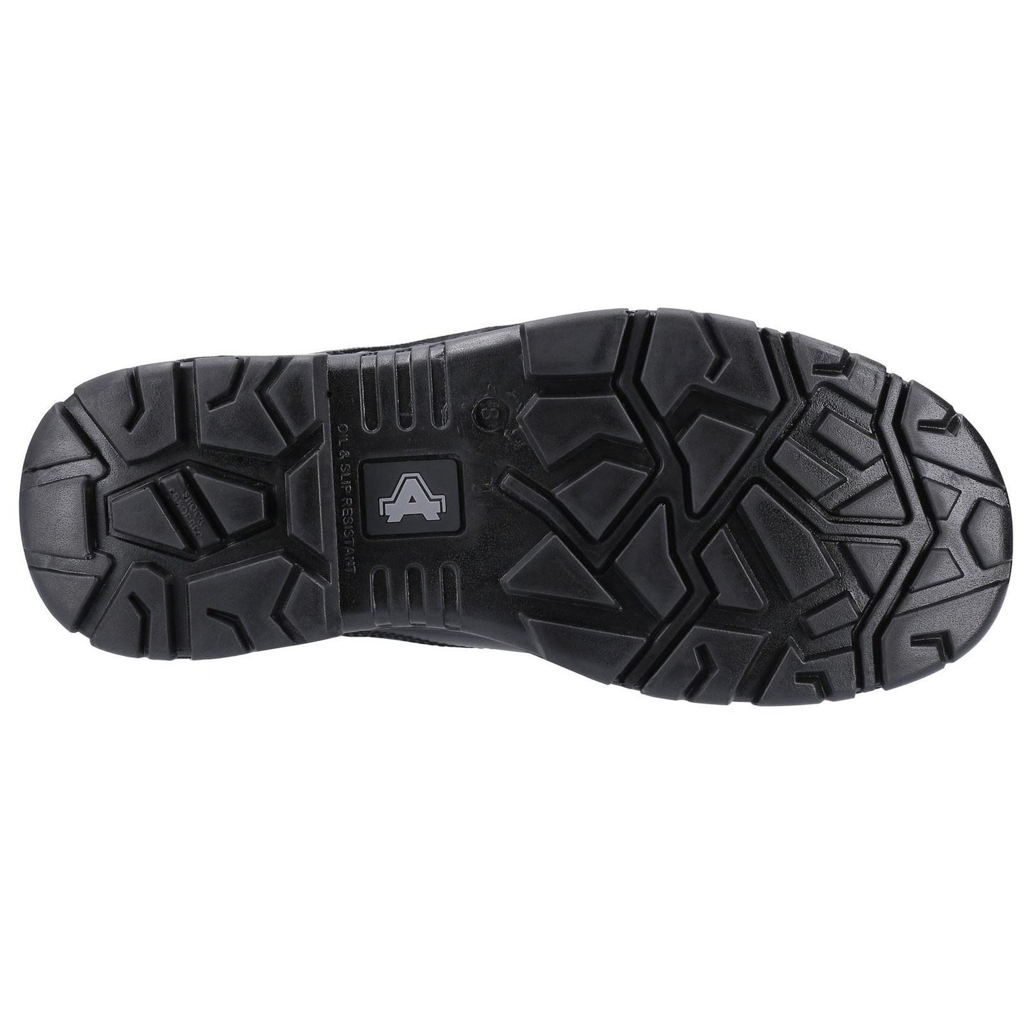 Amblers Safety Combat Hi-Leg Waterproof Metal Free Boot in Black