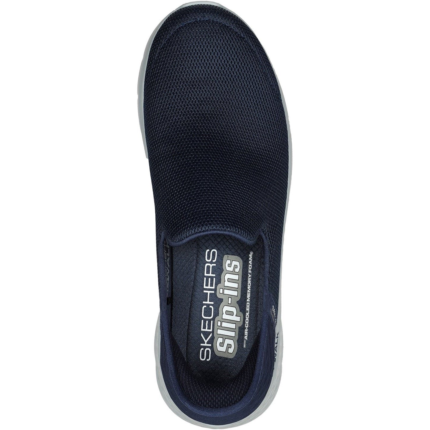 Skechers Men's Go Walk Flex No Hands Shoes in Navy