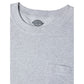 Dickies Pocket Tee Long Sleeve Cotton Men's Grey T-Shirt