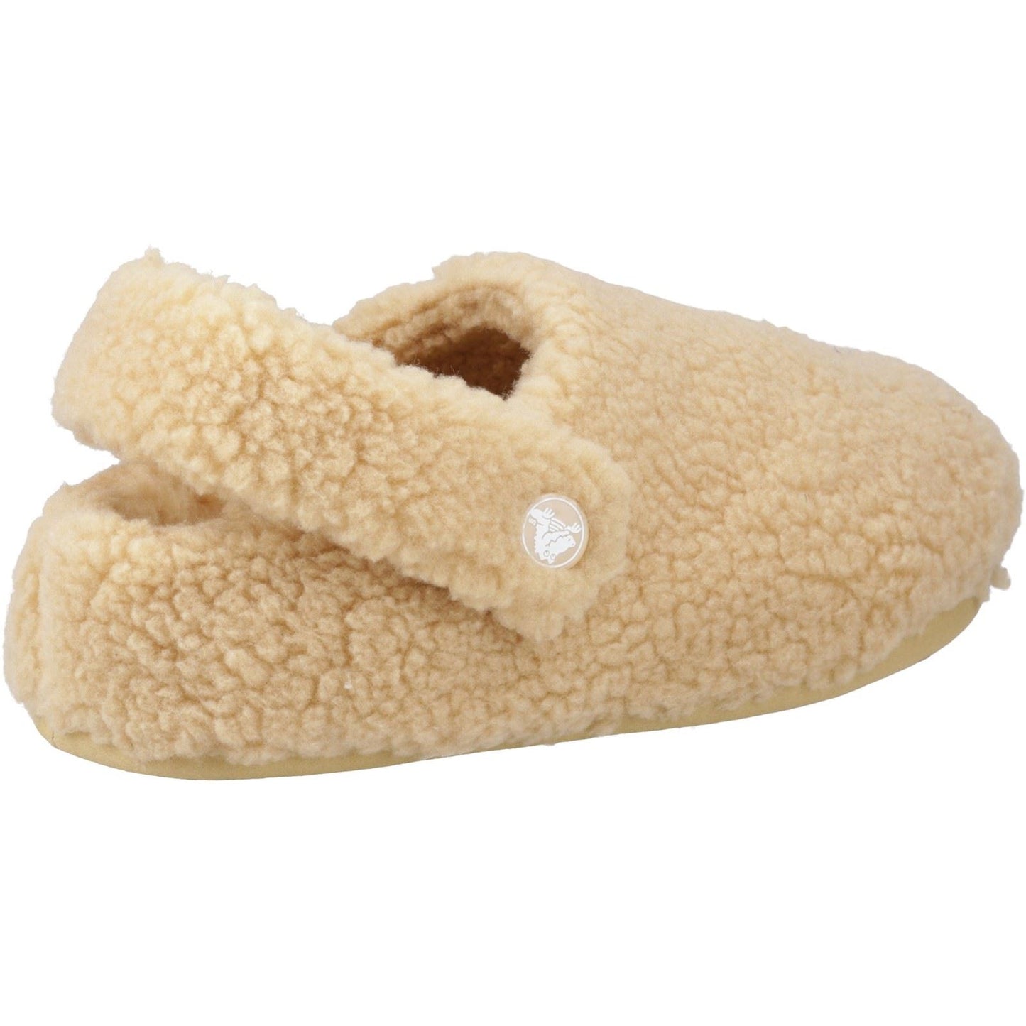 Crocs Unisex Kids Classic Cozzzy Slipper in Wheat