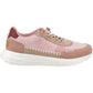 HEYDUDE Sirocco Alta Boho Polyester Blend Women's Rose Pink Trainers