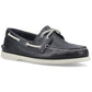 Sperry Authentic 2 Eye Leather Men's Navy Boat Shoes