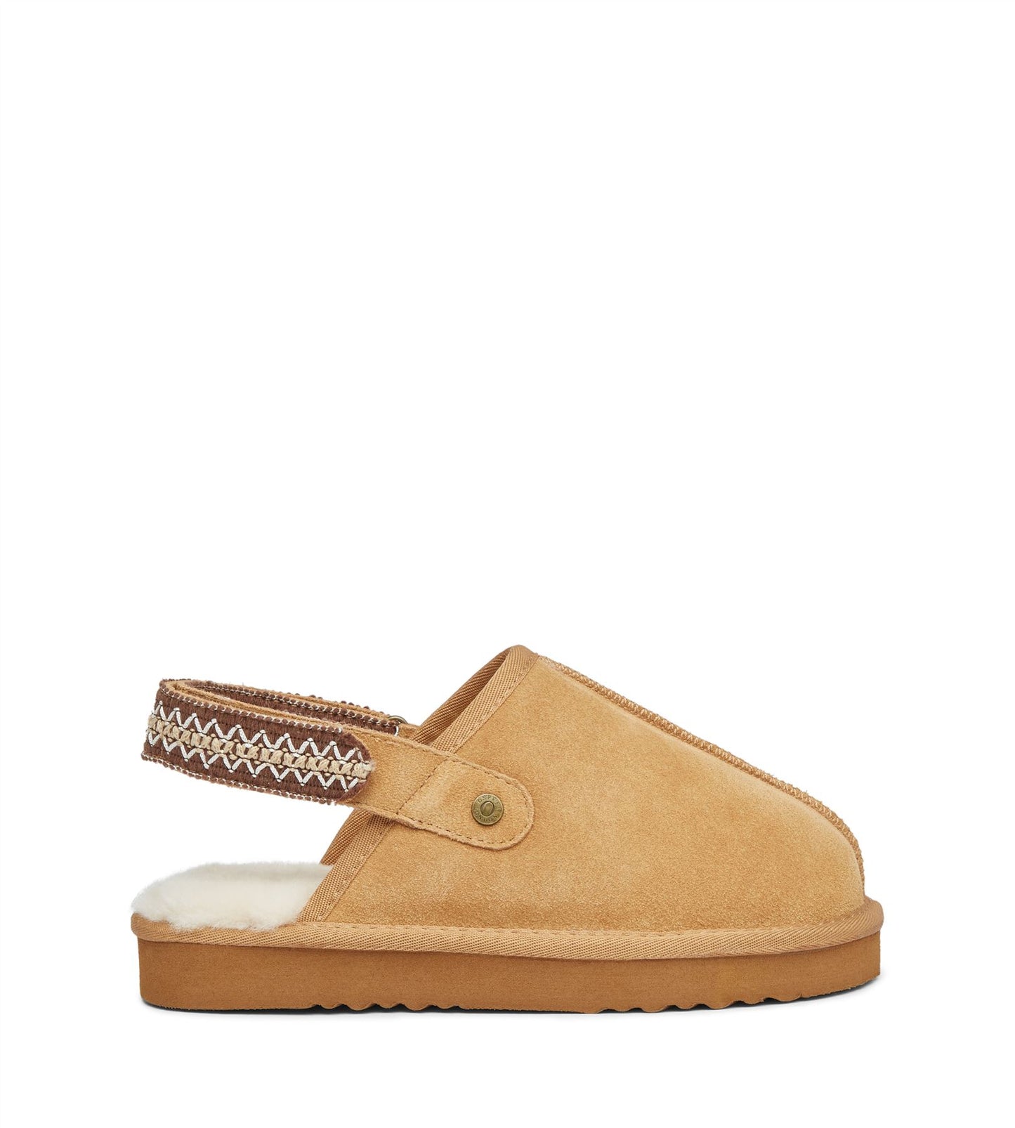 Osprey London The Constellation Suede Women's Tan Slippers