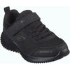 Skechers Bounder - Dripper Drop Synthetic Junior Black Trainers