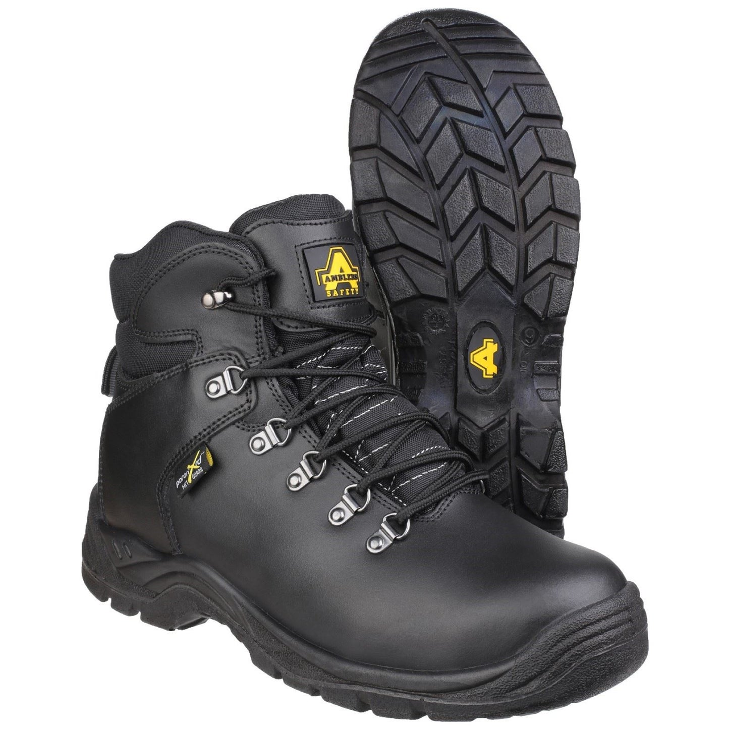 Amblers Safety Men's AS335 Poron XRD Internal Metatarsal Safety Boot in Black