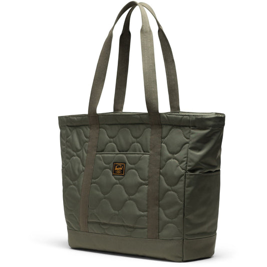 Herschel Bags Heritage Quilted Capsule Polyester Green Tote Bag - One Size