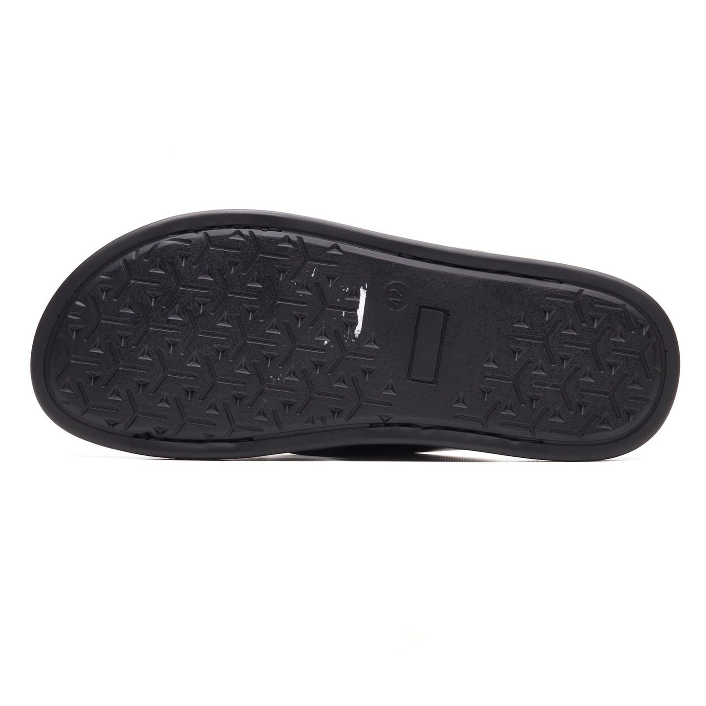 Base London Drift Leather Men's Black Sandals
