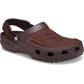 Crocs Men's Yukon Vista II Clog in Espresso/Mushroom