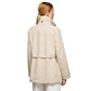 Geox Women's W CLAUDIN JACKET in Brown Rice