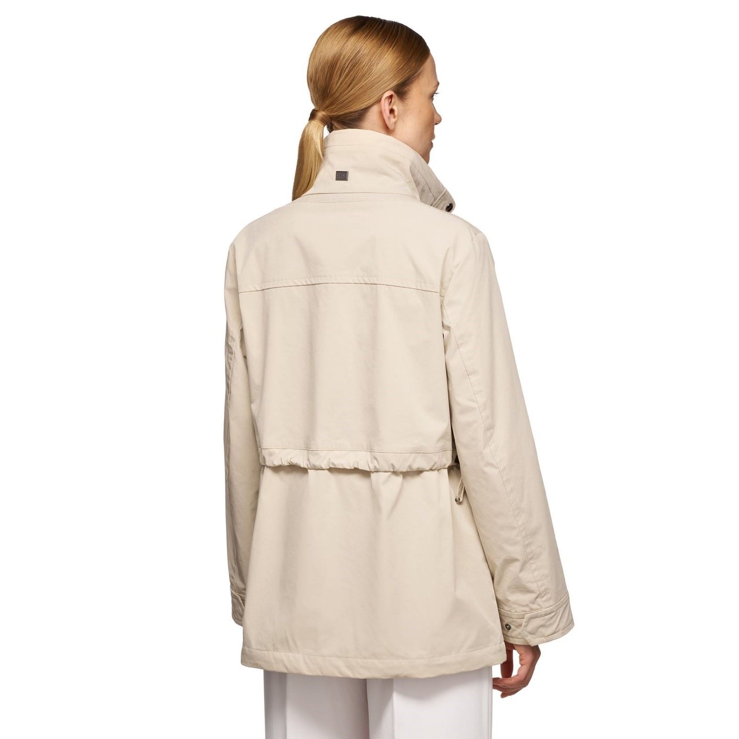 Geox Women's W CLAUDIN JACKET in Brown Rice
