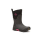 Muck Boots Women's Arctic Ice Mid Wellingtons in Black/Hot Pink