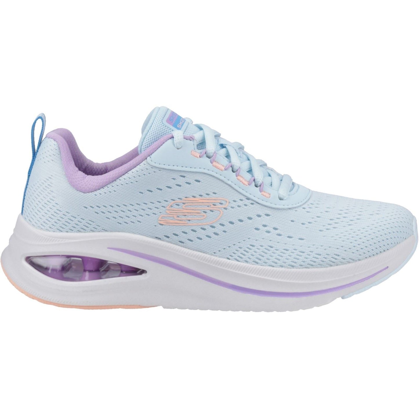 Skechers Women's Skech-Air Meta - Aired Out Trainer in Light Blue/Multi