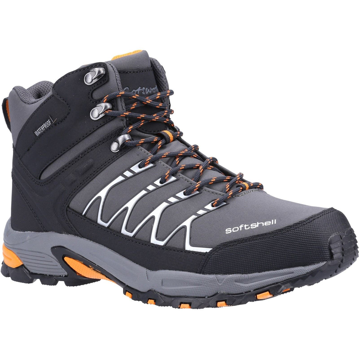 Abbeydale Mid Hiker Grey Orange