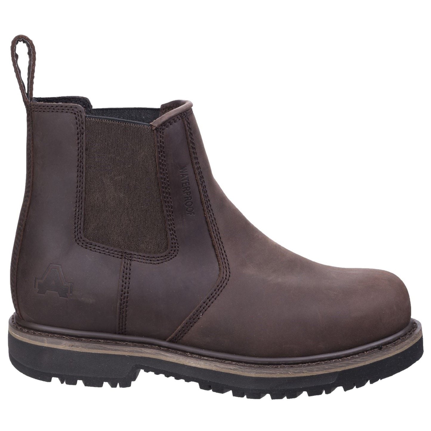 Amblers Safety Men's AS231 Dealer Safety Boot in Brown