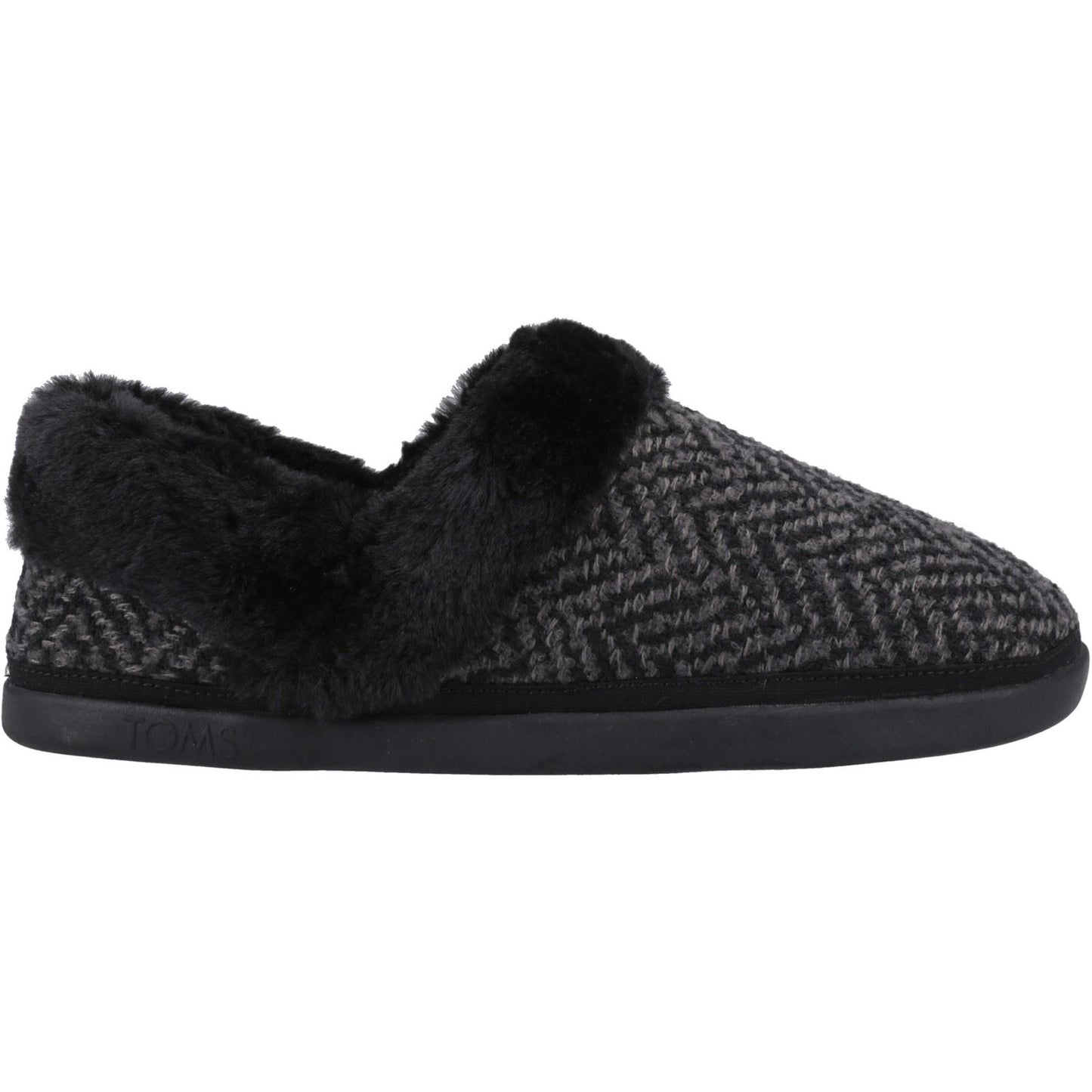 TOMS Oslo Polyester Women's Black Slippers