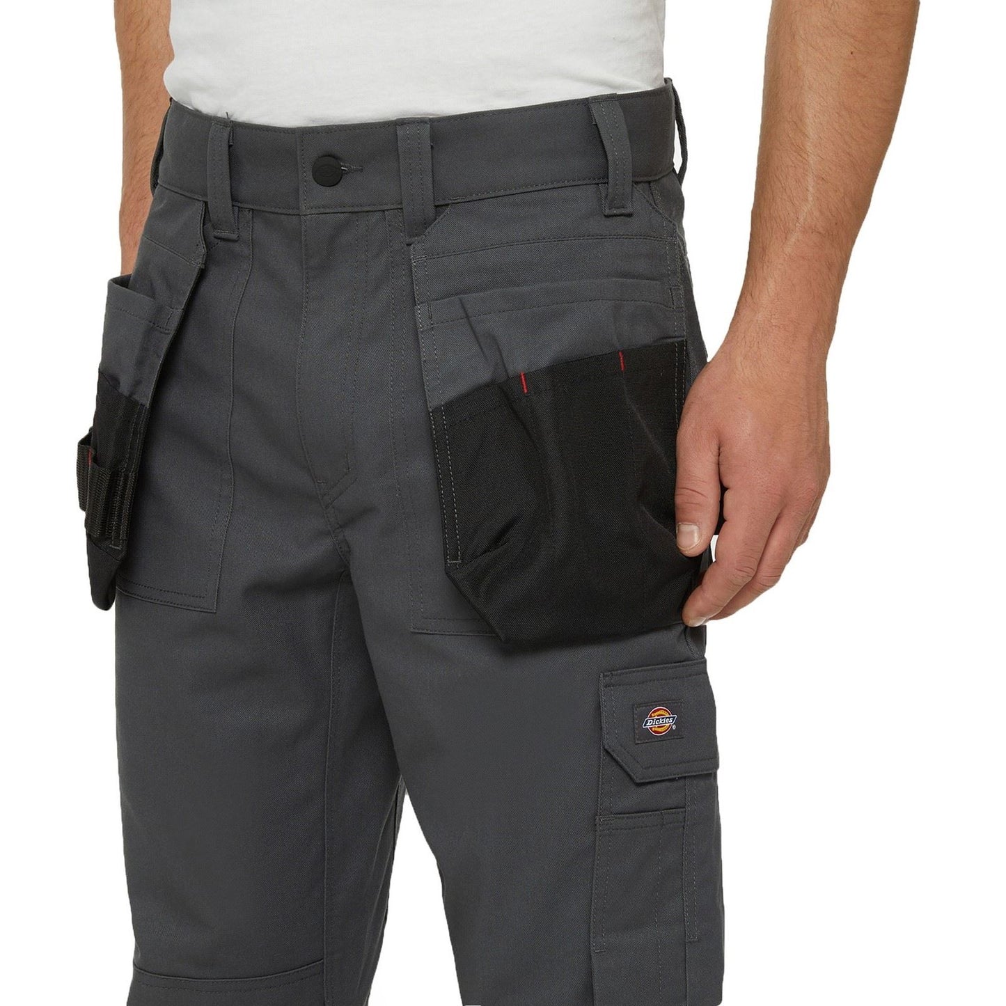 Dickies Men's Multi Pocket Utility Work Pant in Charcoal