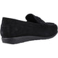 Hush Puppies Shelby Suede Women's Black Loafers