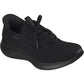 Skechers Ultra Flex 4.0 Polyester Women's Black / Black Sole Trainers