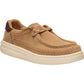 HEYDUDE Harper Moc Crafted Suede Women's Tan Moccasins Shoes