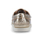 Sperry Authentic 2 Eye Leather Women's Gold Boat Shoes
