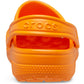 Crocs Classic Thermoplastic Orange Zing Loafers