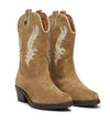 Osprey London The Louisville Leather/Suede Women's Mushroom Boots