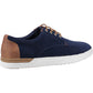 Hush Puppies Joey Suede Men's Navy Lace-Up Shoes